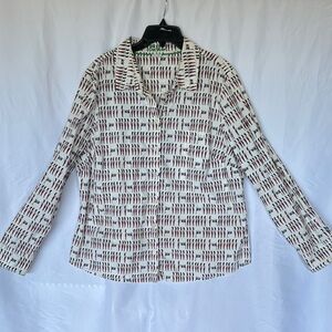 Boden Multicolor Button Down Shirt